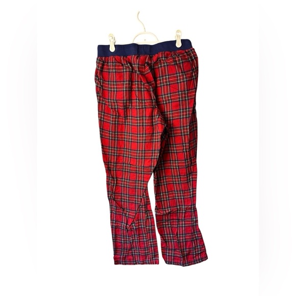 L.L. Bean Men’s Red Plaid Flannel Pajama Pants Size M Regular - Picture 3 of 7